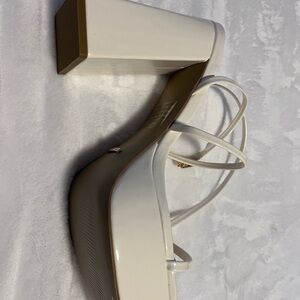 Elegant White Platform Heels